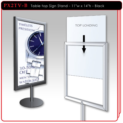 Table top Sign Stand
