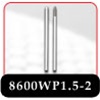 White Litho Pole - 2 Piece - 6' L - 1-1/2" O.D./ 1-1/4" I.D. -#8600WP1.50-2