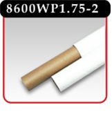 White Litho Pole - 2 Piece - 6' L - 1-3/4" O.D./ 1-1/2" I.D. -#8600WP1.75-2